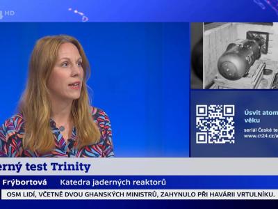 Lenka Frýbortová ČT24